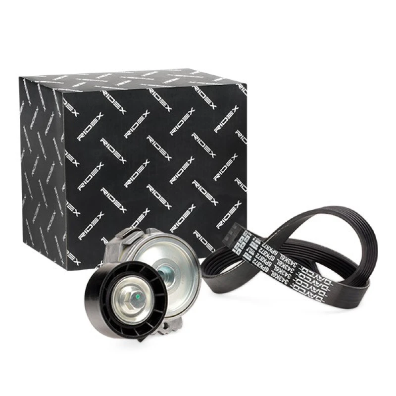 Image of RIDEX 542R0092 V-ribbed belt set V-Ribbed Belt Set (542)