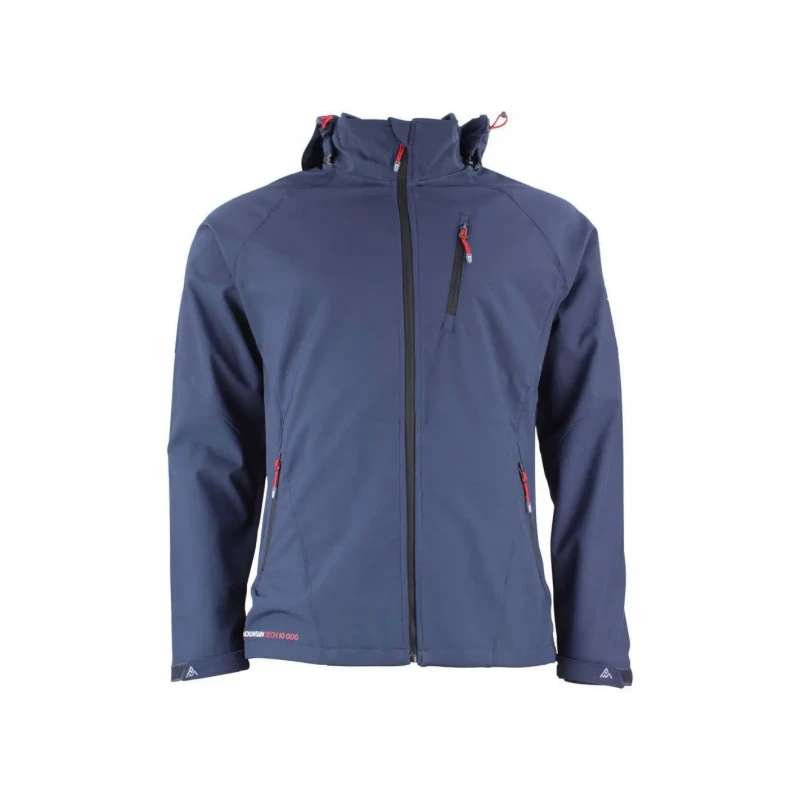 Image of Jacket Peak Mountain Softshell Bleu Male XL