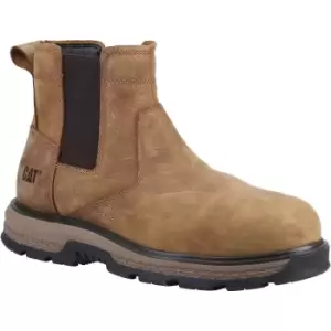 Image of CAT Workwear Mens Exposition Chelsea Slip On Safety Boots UK Size 10 (EU 44)