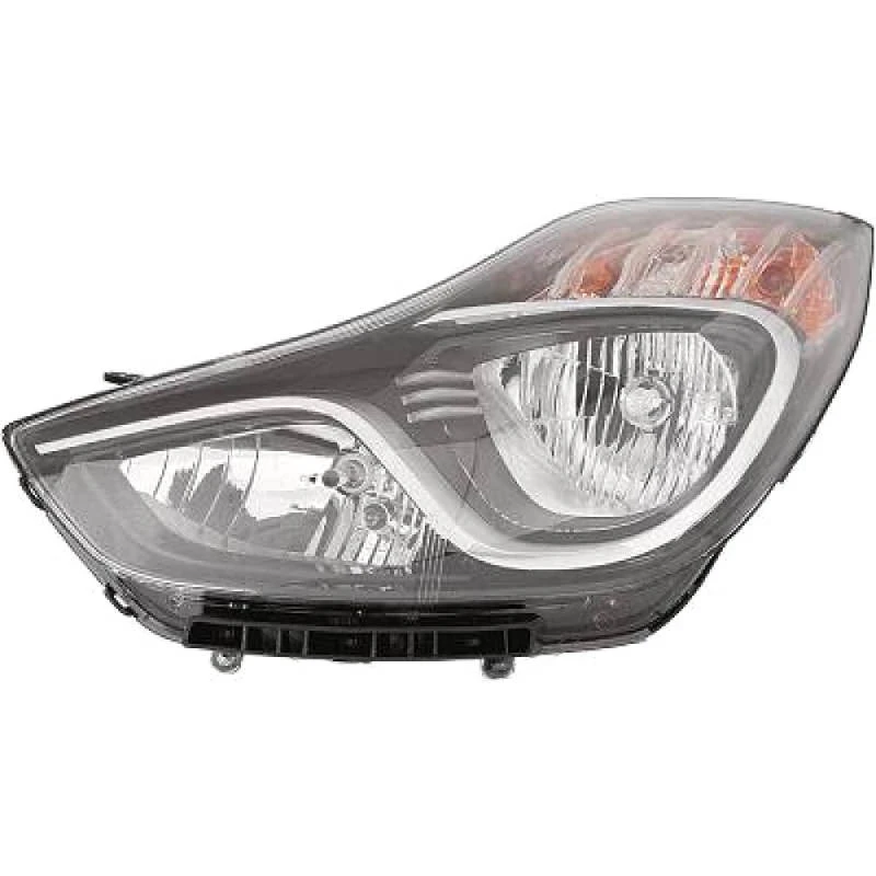 Image of DIEDERICHS 6806881 Headlights H7/H7, Left, with motor for headlamp levelling Headlight (259)