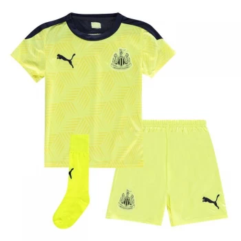 image of Puma Newcastle United Away Baby Kit 2020 2021 - Fizzy Yellow