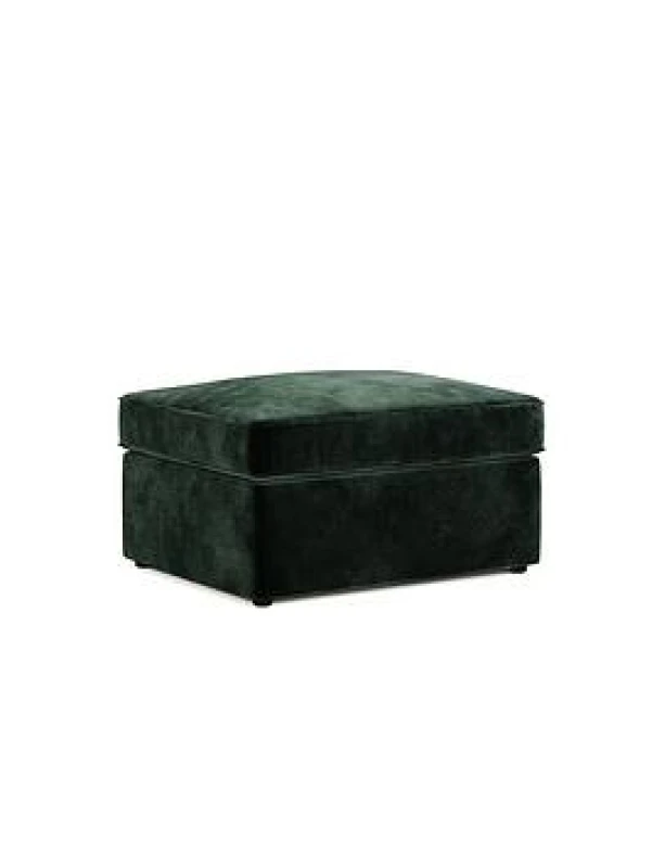 Image of Jay-Be Jay-Be Cosy Chenille Footstool Sofa Bed with Comfort Mattress Sketch Grey ONE SIZE