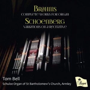 Image of Brahms Complete Works for Organ/ by Johannes Brahms CD Album
