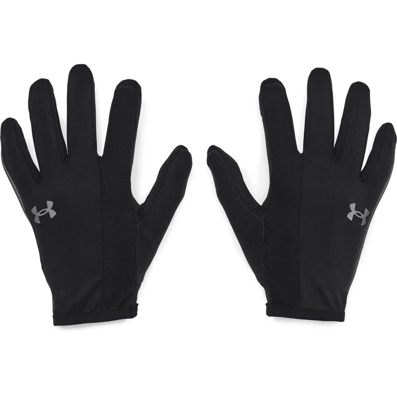Image of Under Armour Armour UA Storm Run Liner Gloves Mens Gloves S Black 70372903015