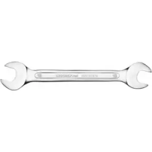 image of Gedore RED 3300944 R05101819 Double-ended open ring spanner 18 - 19mm DIN 3110