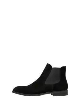 SELECTED Suede - Chelsea Boots Men Black