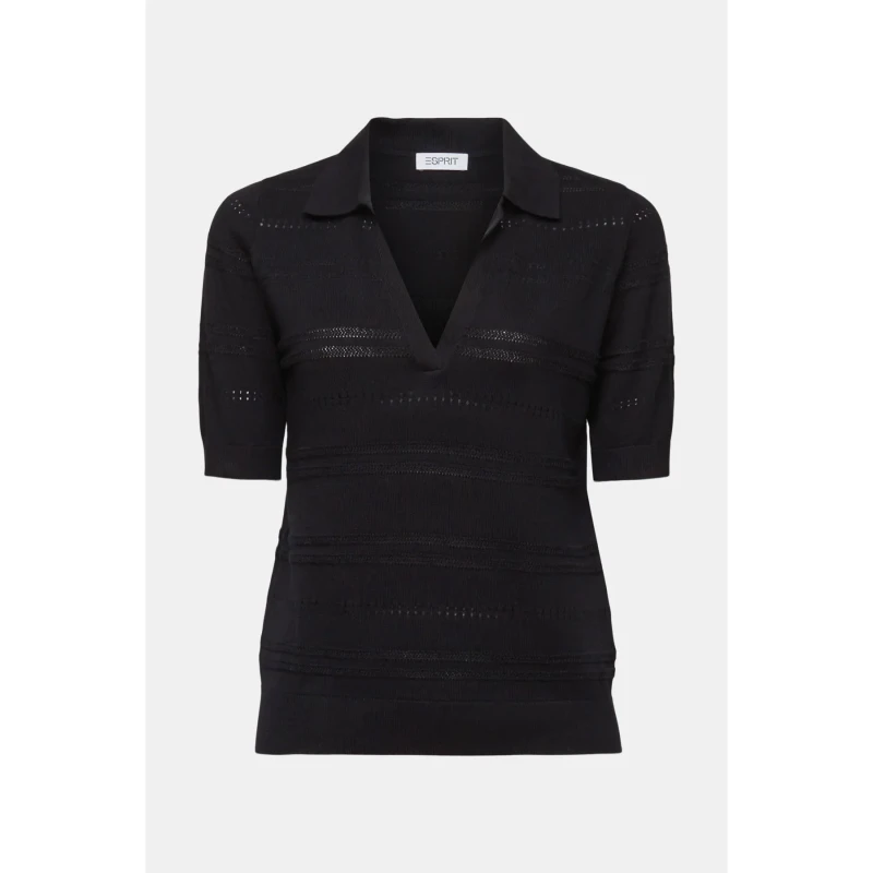 Image of Esprit Womens Polo shirt Esprit Noir Female M