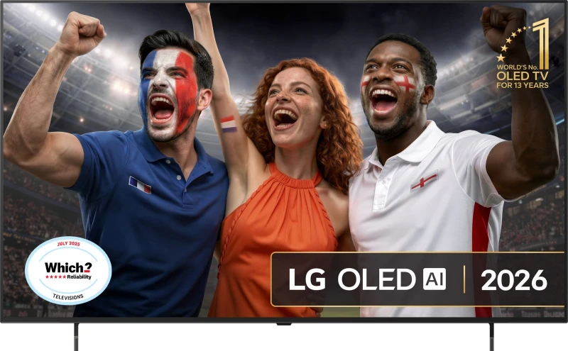 Image of LG AI B6 65" 4K Ultra HD OLED Smart TV [2026] - OLED65B6ELC