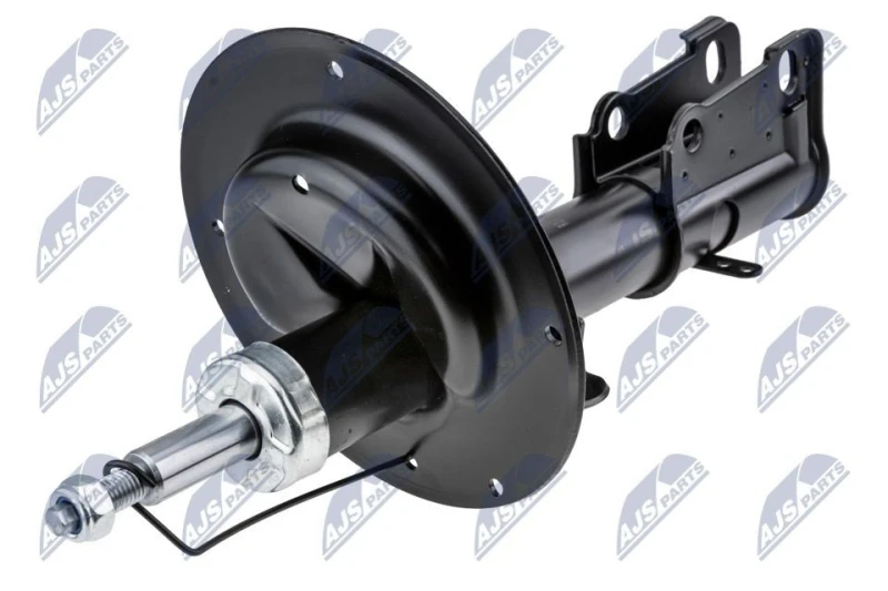 Image of NTY A-CH-072 Shock absorber Front Axle Right, Gas Pressure, Twin-Tube, Suspension Strut, Bottom Clamp Shock Absorber (854)