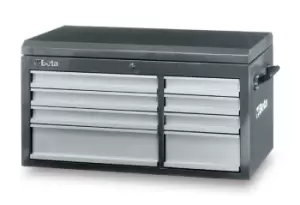 image of Beta Tools C38T- G 8 Drawer Tool Chest Compatible with C38 & C38A Red