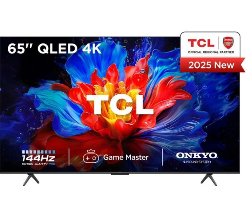 Image of TCL 65" 65P8K-UK Smart 4K Ultra HD HDR QLED TV