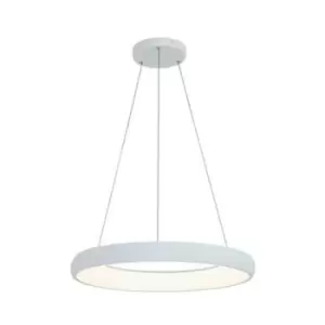 image of Larissa Lighting - Larissa Kantou Pedant Light 50W 3000K , Aluminum Matt White