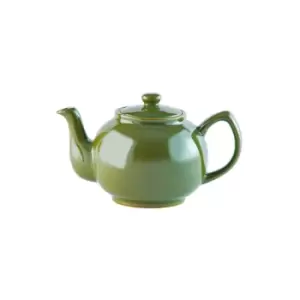 image of Price & Kensington Brights Teapot, 6 Cup, Olive Green