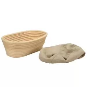 Image of Bread Proofing Basket Banneton Lame Oval M&W