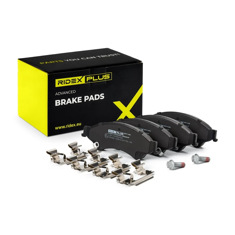 Image of RIDEX PLUS Brake pad set RIDEX PLUS 402B0809P