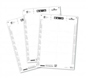 Image of Durable Badgemaker 160 Inserts 60x90mm 145602 Pack of 160