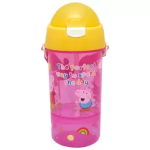 Image of Peppa Pig Pig Snack/WtrBtl 33 - Pink