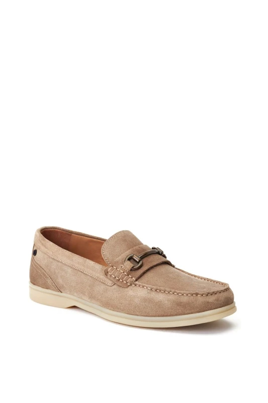 Image of Base London Base London Men Snapper Loafer in Light Brown Size: 8 Light Brown 8 Male 5038538365983