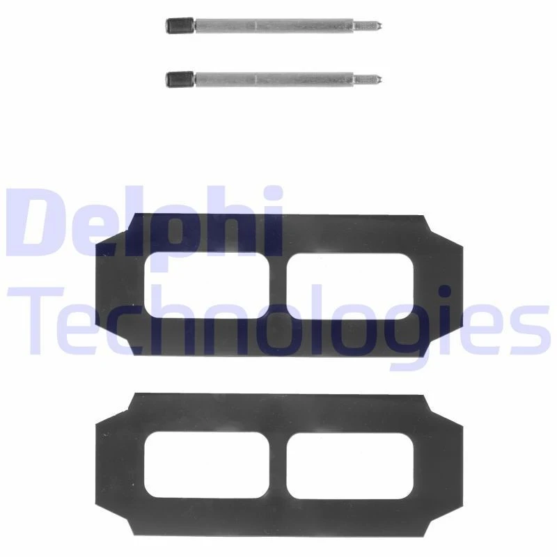 Image of DELPHI Brake pad fitting kit DELPHI LX0104