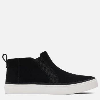 Image of TOMS Womens Bryce Suede Ankle Boots - Black - UK 5