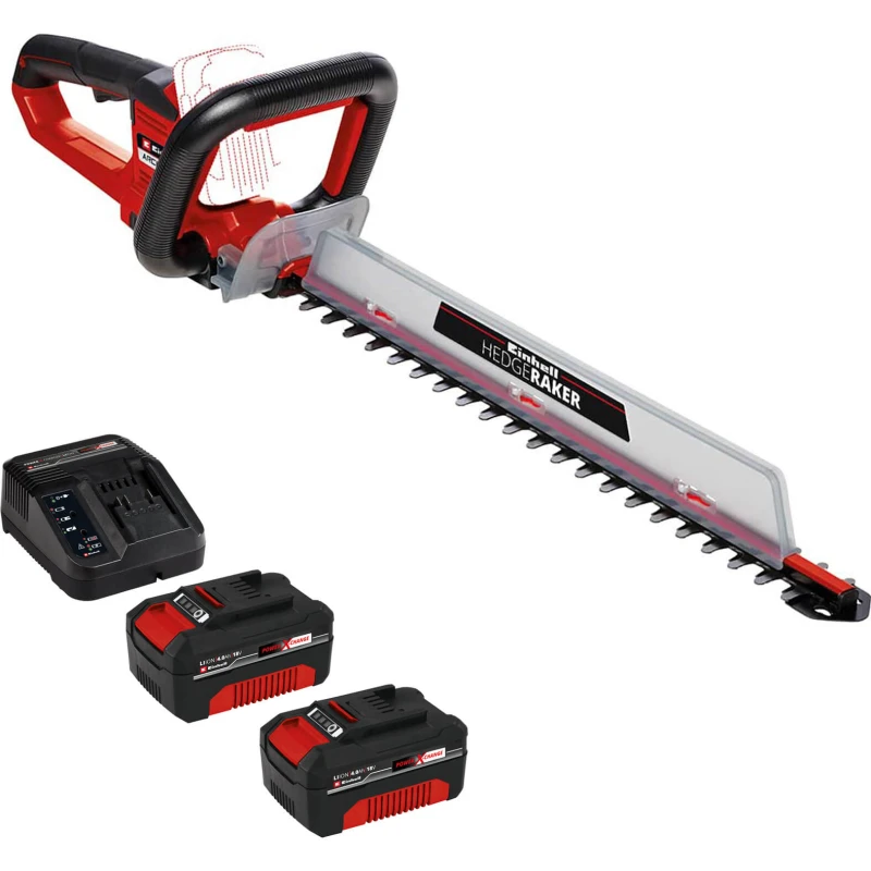 Image of Einhell ARCURRA 18/55 18v Cordless Hedge Trimmer 550mm ARCURRA 18/55 Batteries: 2 x 4ah Li-ion