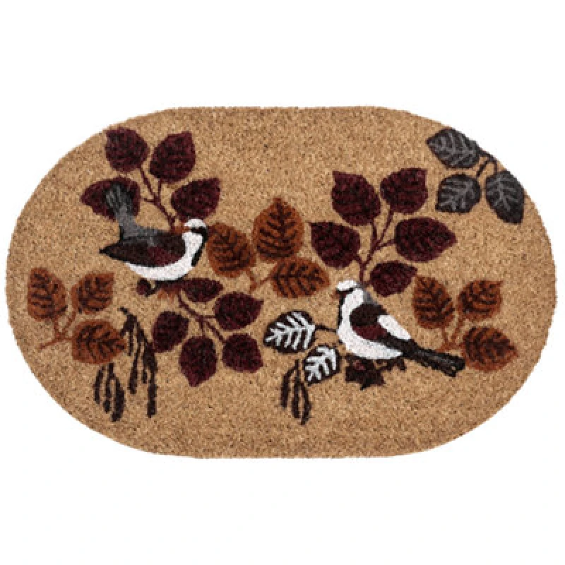Image of Beliani Doormat Toolik Natural 40 X 60 Cm Bird Coir