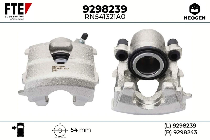 Image of Brake caliper FTE 9298239