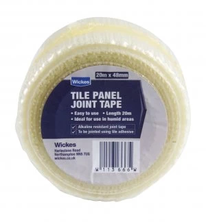 image of Wickes Tile Panel Joint Tape 20m