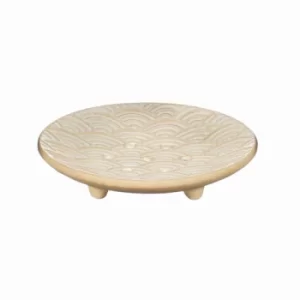 Image of Sass & Belle Japandi Seigaiha Wave Pattern Soap Dish