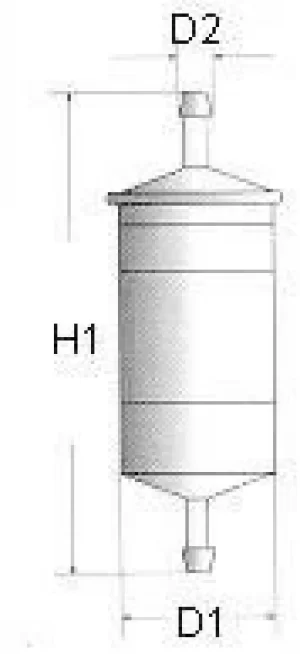 Image of Champion CFF100201 Fuel Filter In-Line L201