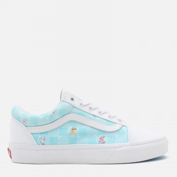 Image of Vans X SpongeBob SquarePants Old Skool Trainers - Bikini Bubble - UK 3