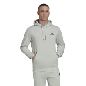 Image of Feel Cozy Hoodie with Embroidered Logo in Cotton Mix