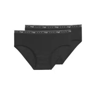 Image of SloggiSHIRT MIDI womens Knickers/panties in Black