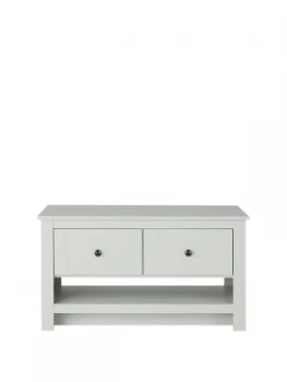 image of Consort Dover Ready Assembled Coffee Table - Grey