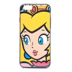 image of Nintendo - Princess Peach Face Apple iPhone 6 Phone Cover