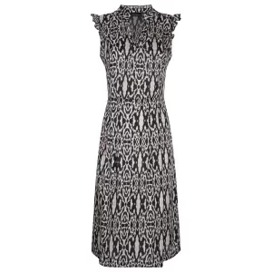 image of James Lakeland Black Tribal Sleeveless Dress - 8