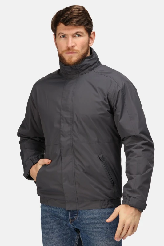 Image of Regatta Dover Waterproof Insulated Jacket - Grey Grey S