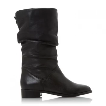 image of Dune London Dune Rosalindas Boot Ladies - Black Leather