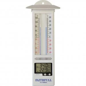 image of Faithfull Digital Min Max Thermometer