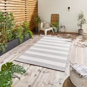 Image of Santa Monica Indoor Outdoor Rug Grey/Beige