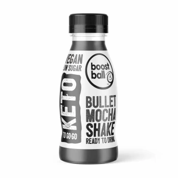 image of BoostBall Keto Protein Shake - Bullet Mocha 310ml