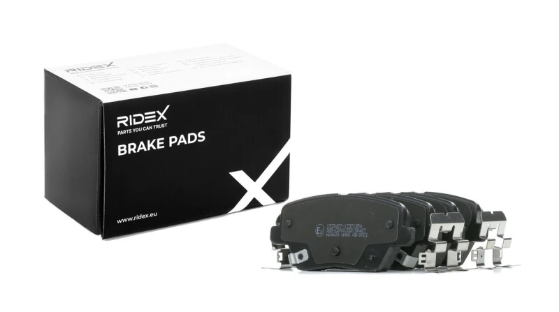 Image of RIDEX Brake pad set RIDEX 402B1663