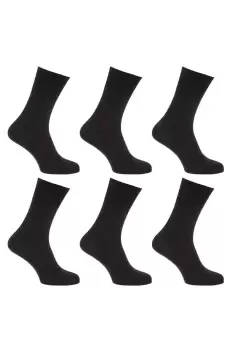 image of Stay Up Non Elastic Diabetic Socks (Pack Of 6)