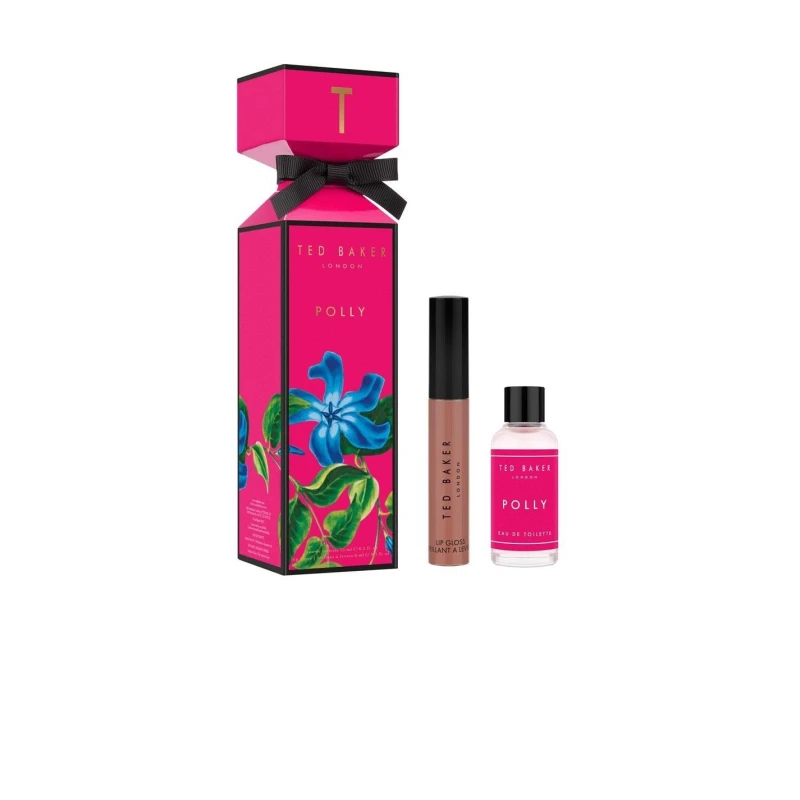 Image of Ted Baker Polly Cracker Gift Set 15ml Eau de Toilette + 8ml Lipgloss