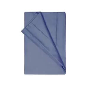Image of Belledorm 200 Thread Count Egyptian Cotton Flat Sheet (Single) (Storm)