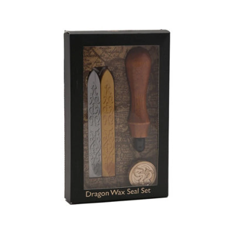 Image of Hocus Pocus Novelties Dragon Wax Stamp And Seal Gift Set