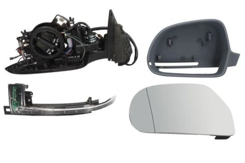 Image of BLIC 5402-25-034335P Wing mirror Left, Electric, Aspherical, primed Outside Mirror (50)