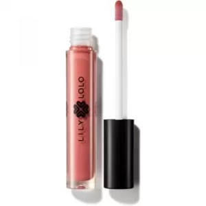 image of Lily Lolo Natural Lip Gloss Nourishing Lip Gloss Shade Damson Dusk 4ml