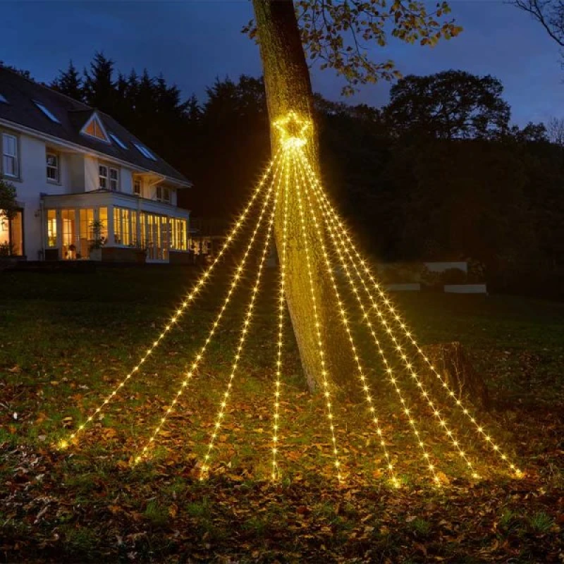 Image of Samuel Alexander 3M Shooting Christmas Star Light LED Decoration In Warm White 2506006