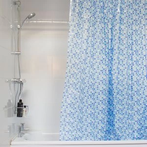 image of Croydex Mosaic Shower Curtain